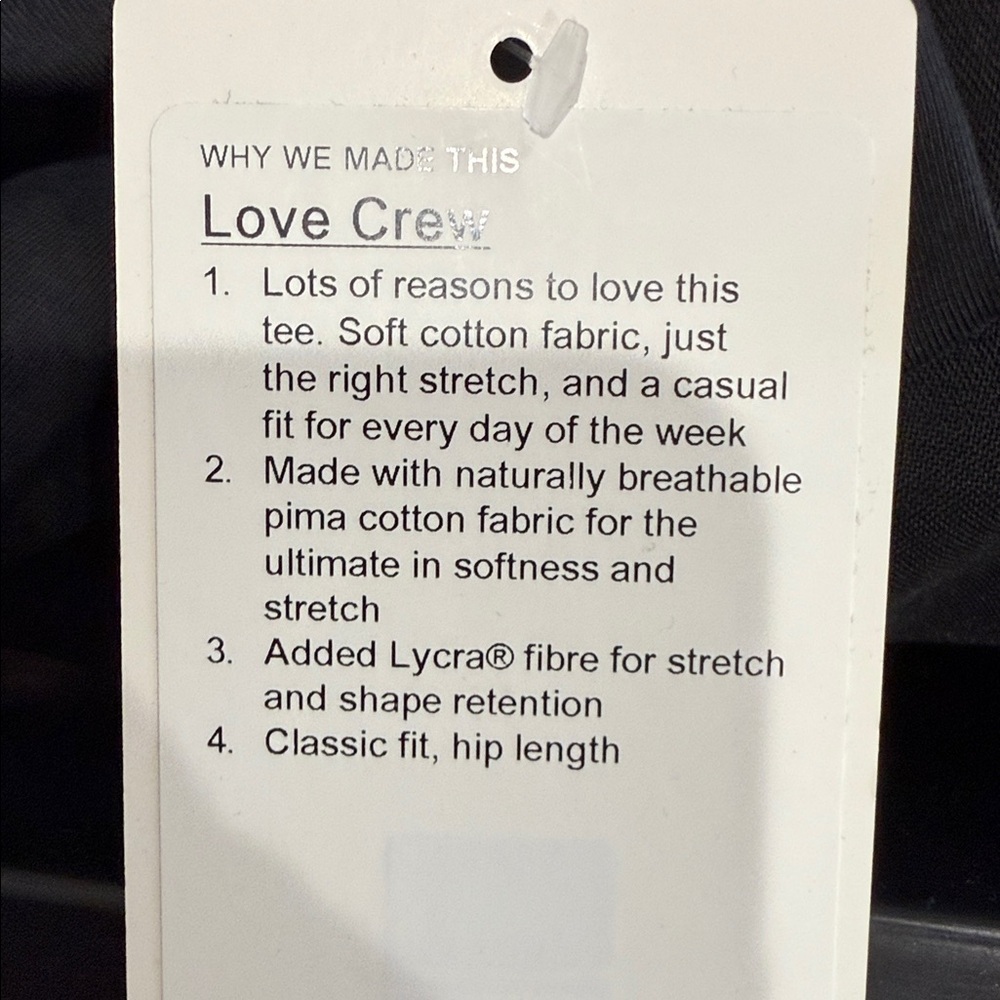 Lululemon Love Crew - Picture 4 of 4